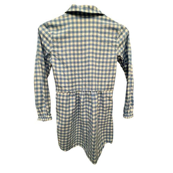 Vineyard Vines Girls’ Gingham Shirt Dress | Size 10 | 100% Cotton | Flannel Soft - Picture 5 of 5